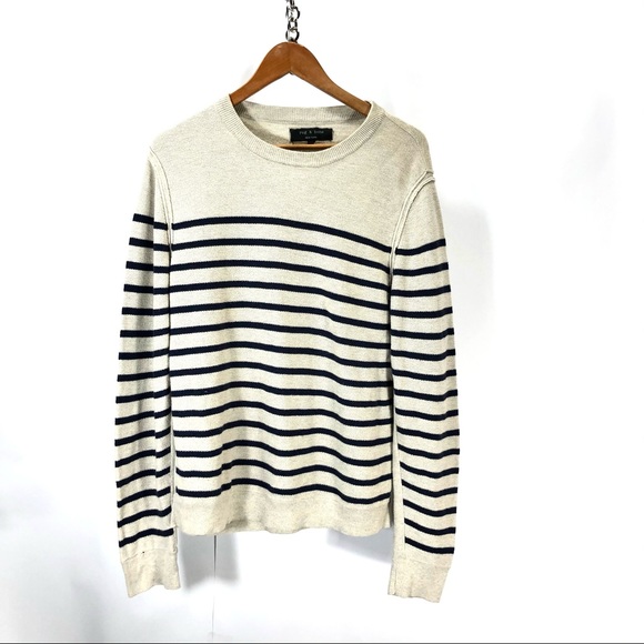 rag & bone Other - Rag and blend wool blend stripped long sleeve L